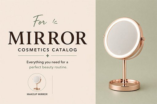 Cosmetic Mirrors Manufacturer | LED Makeup Mirrors OEM ODM Label