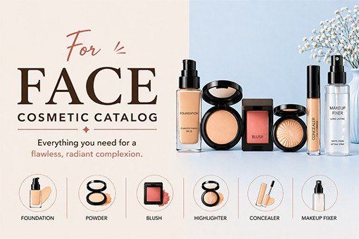 Face Makeup Products | OEM ODM Private Label |  Cosmetic Catalog